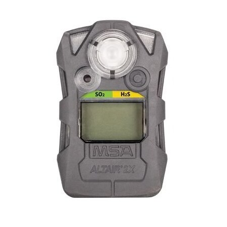 Msa Safety Altair 2Xt, So2/H2S-Lc (So2: 2, 5; H2S: 10, 15), Charcoal 10153985